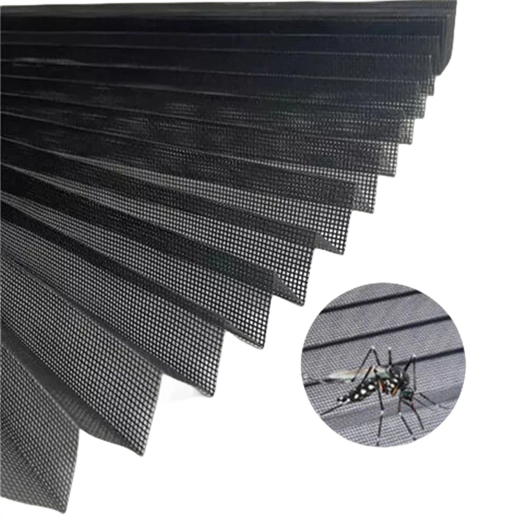Mosquito Pleated Mesh